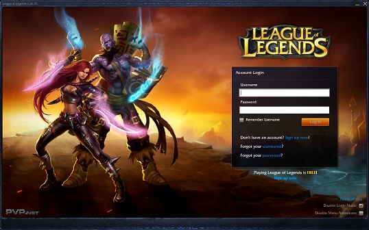 League of Legends PVP.net